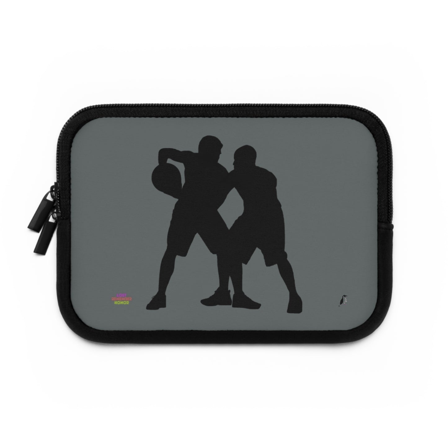 Laptop Sleeve: Basketball Dark Grey