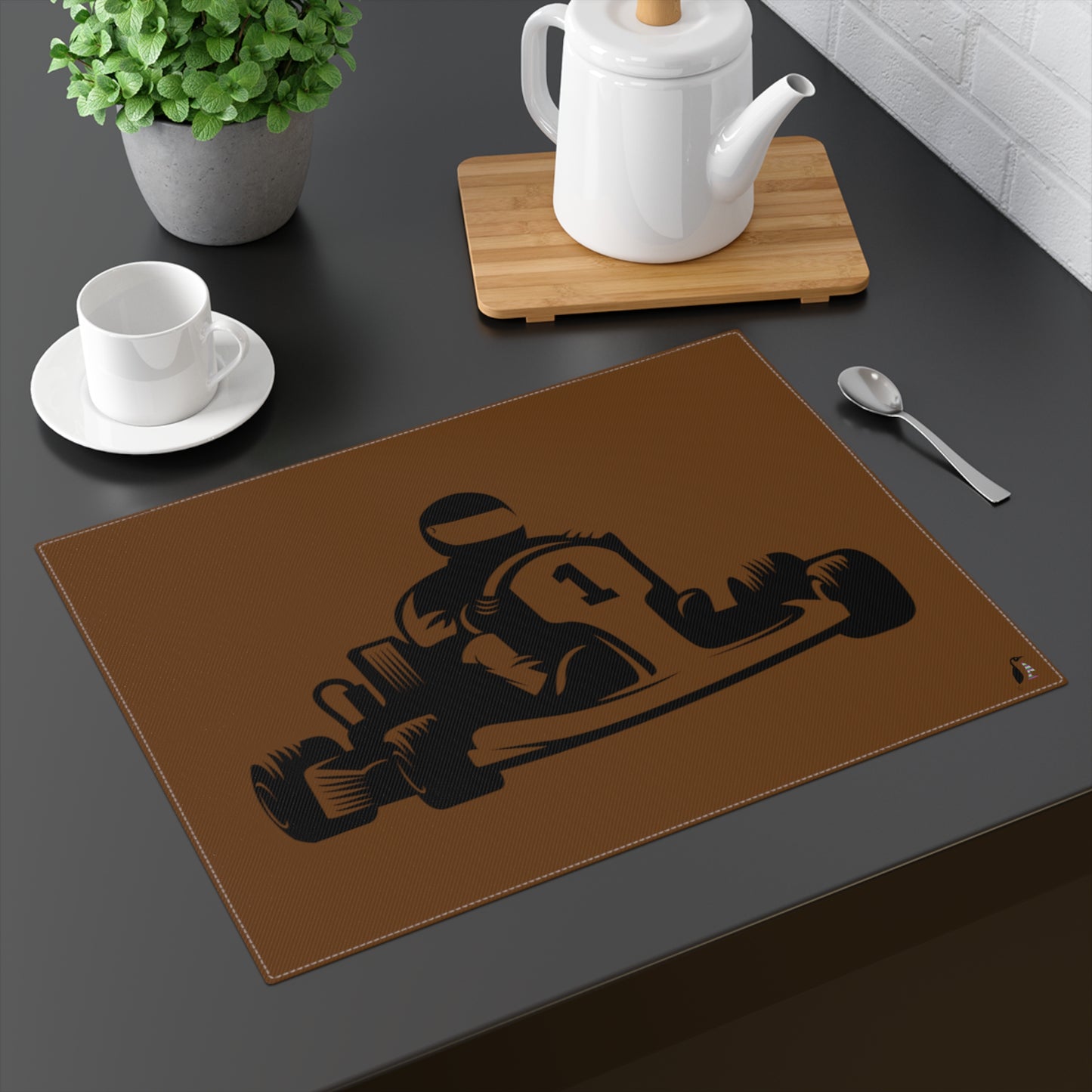 Placemat, 1pc: Racing Brown