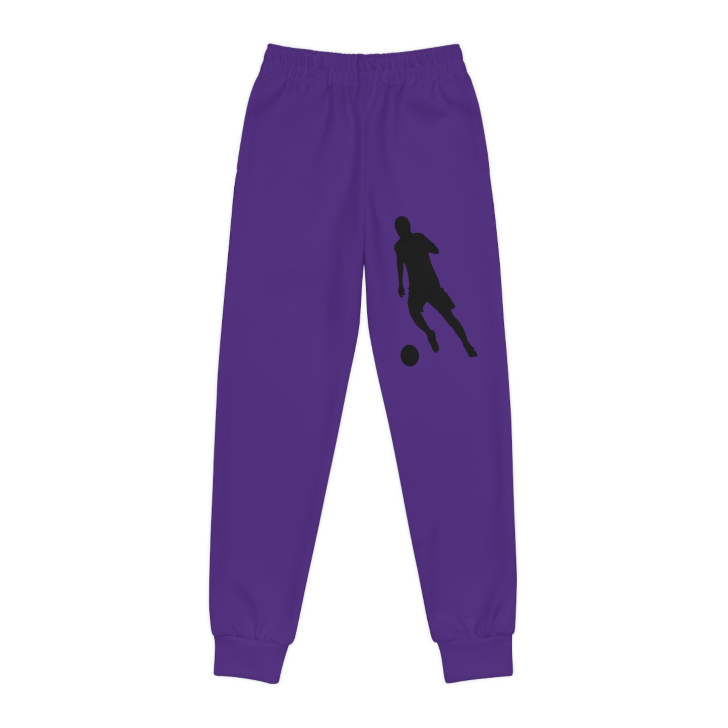 Youth Joggers: Soccer Purple