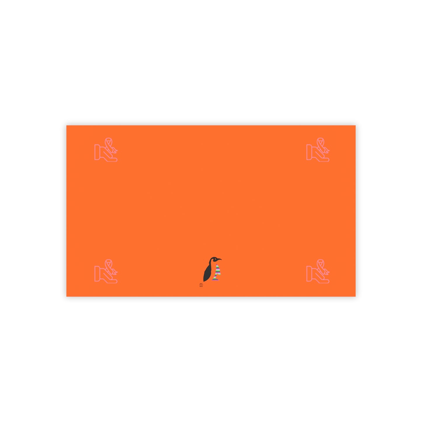 Post-it® Note Pads: Fight Cancer Orange