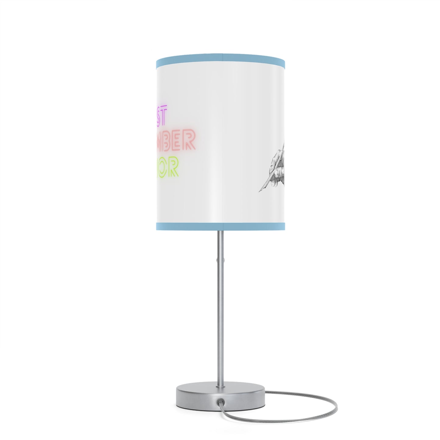 Lamp sa isang Stand, US|CA plug: Writing White 