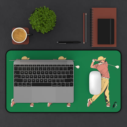 Desk Mat: Golf Dark Green