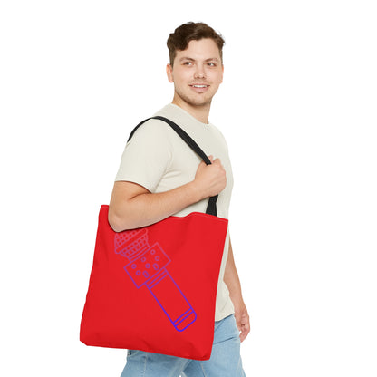 Tote Bag: Music Red