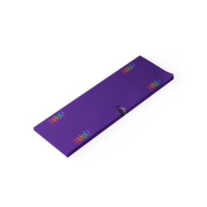 Post-it® Note Pads: LGBTQ Pride Purple