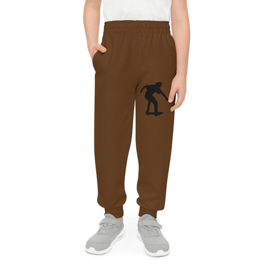 Youth Joggers: Skateboarding Brown