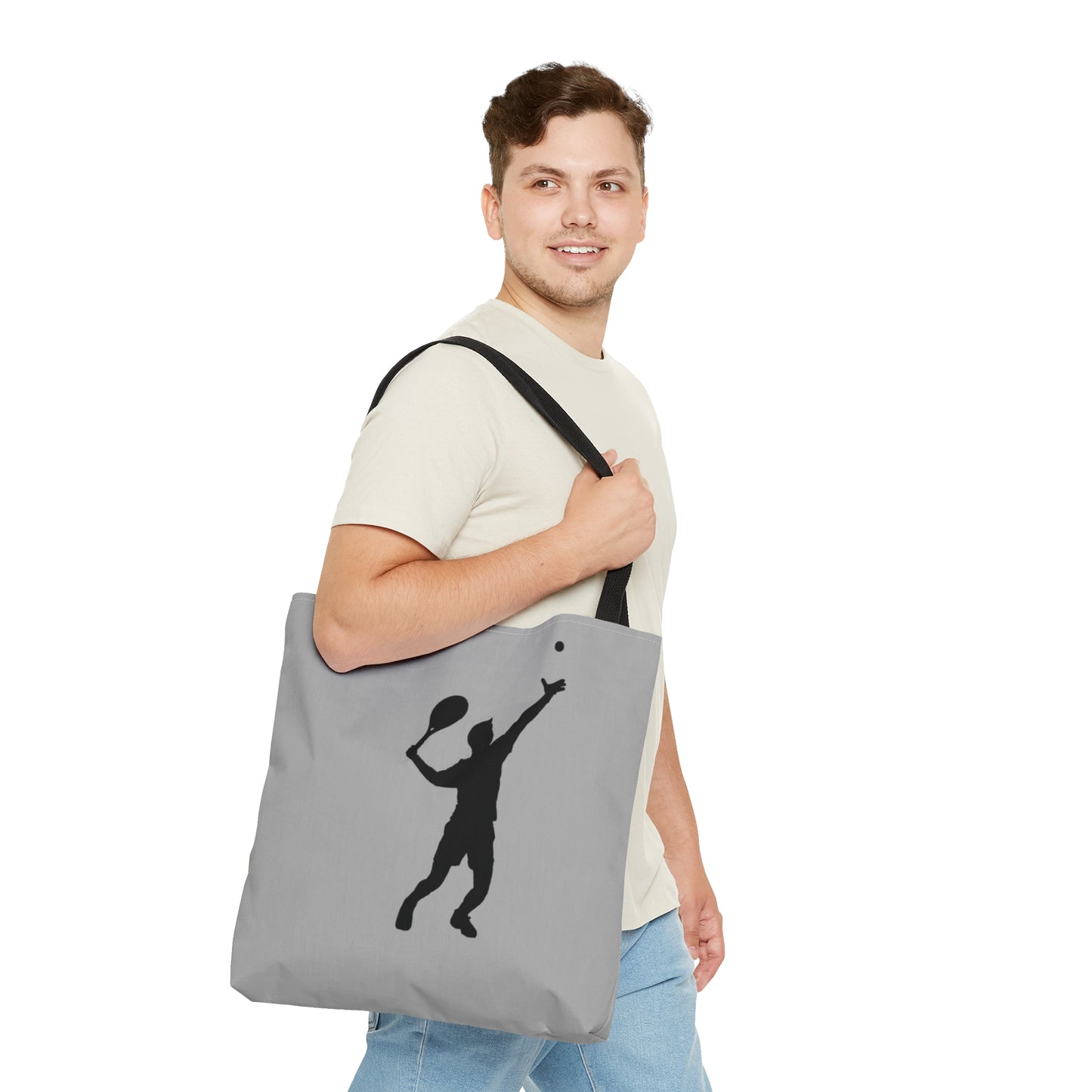 Tote Bag: Tennis Lite Grey