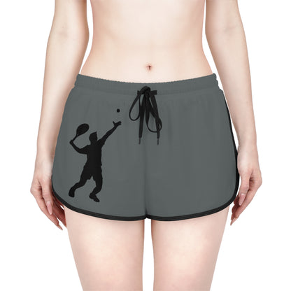 Women's Relaxed Shorts: Tennis Dark Grey