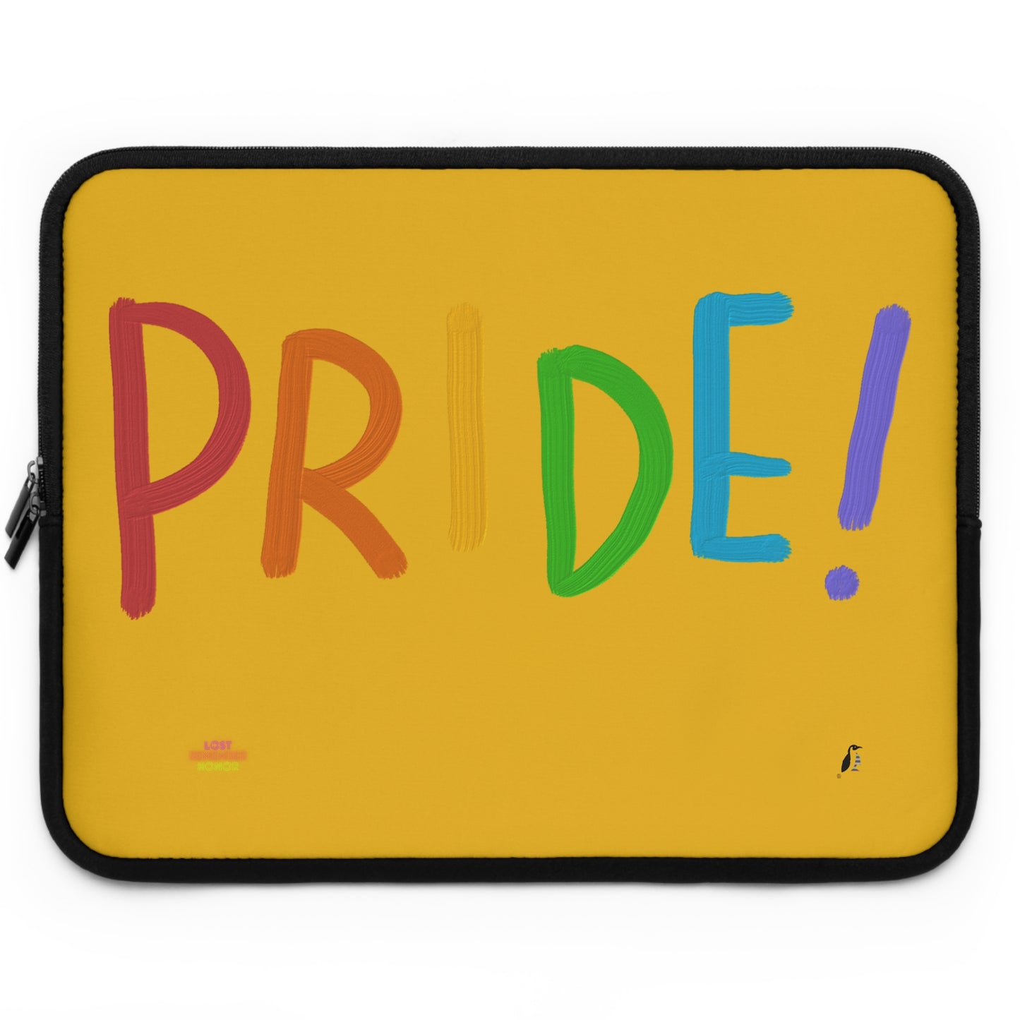 Laptop Sleeve: LGBTQ Pride Yellow