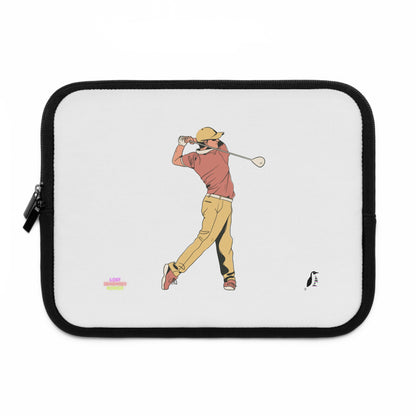 Laptop Sleeve: Golf White