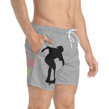 Swim Trunks: Skateboarding Lite Grey