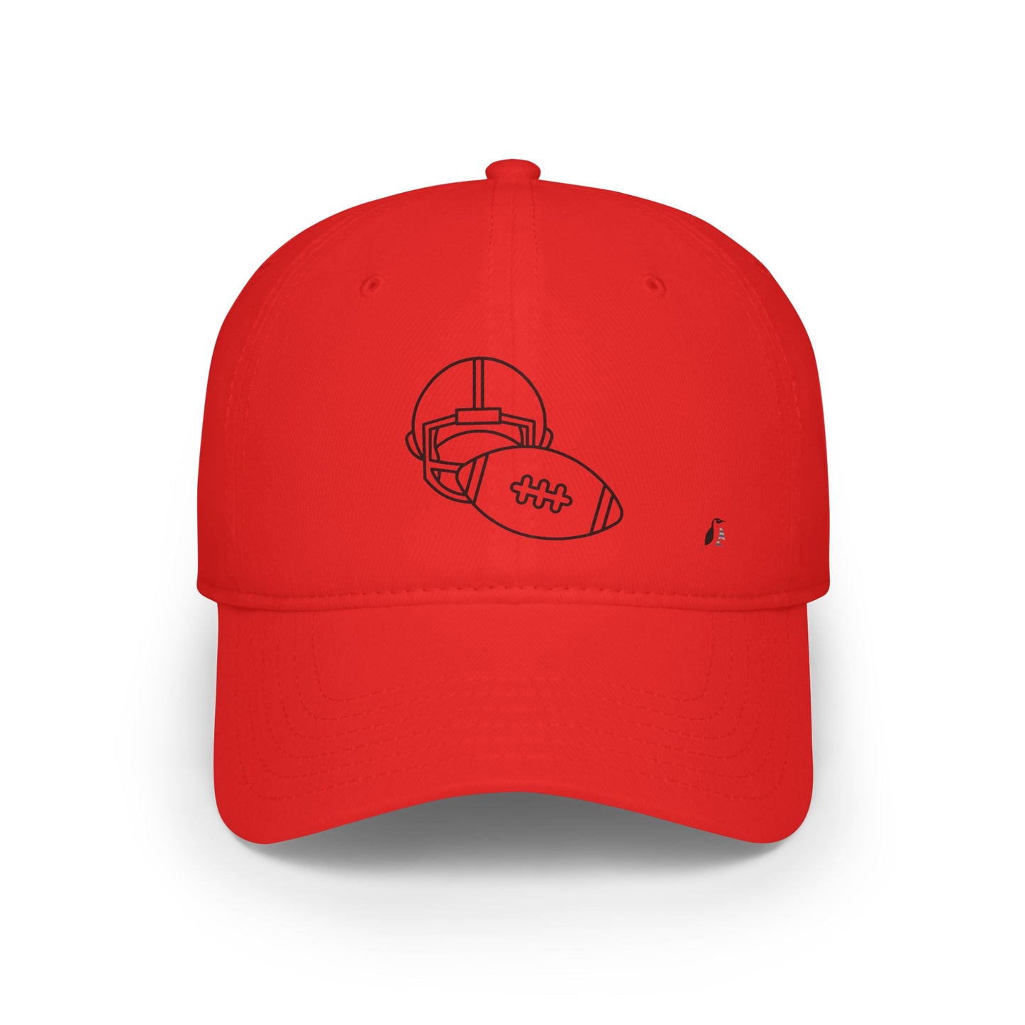 Low Profile Baseball Cap: Football