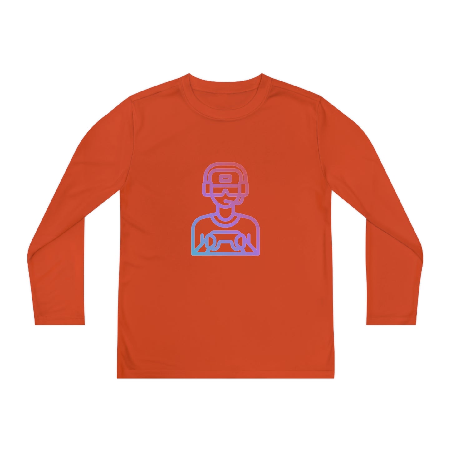 Youth Long Sleeve Competitor Tee: Gaming