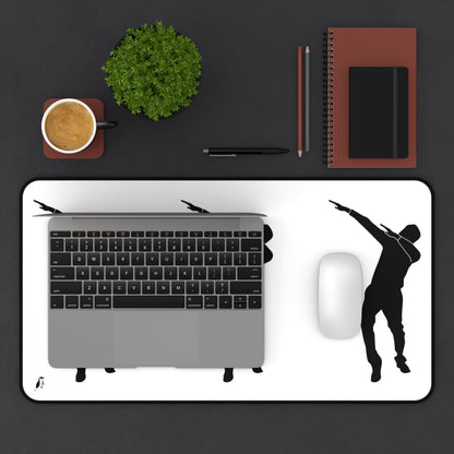 Desk Mat: Dance White