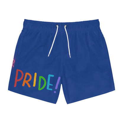 Swim Trunks: LGBTQ Pride Dark Blue