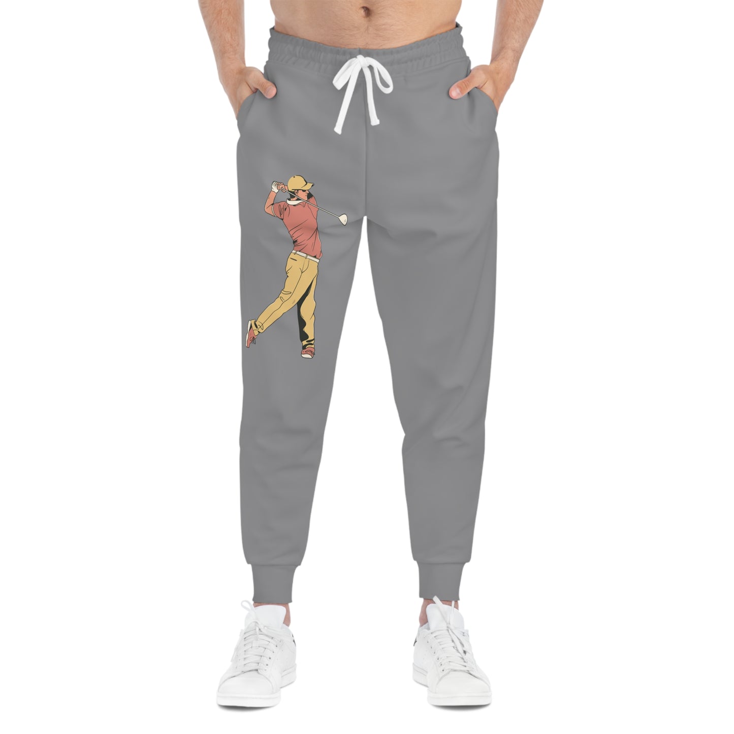 Athletic Joggers: Golf Grey