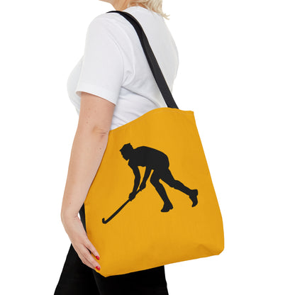 Tote Bag: Hockey Yellow