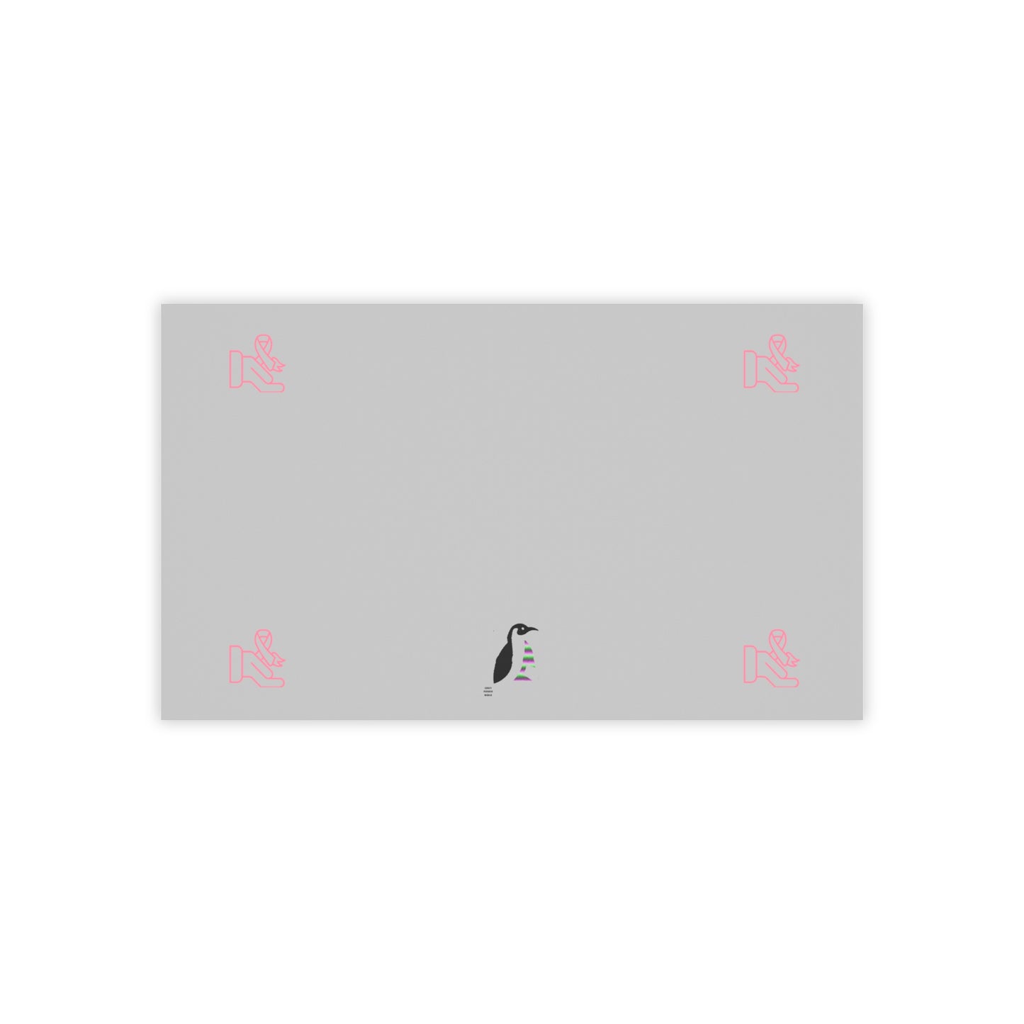 Post-it® Note Pads: Fight Cancer Lite Grey