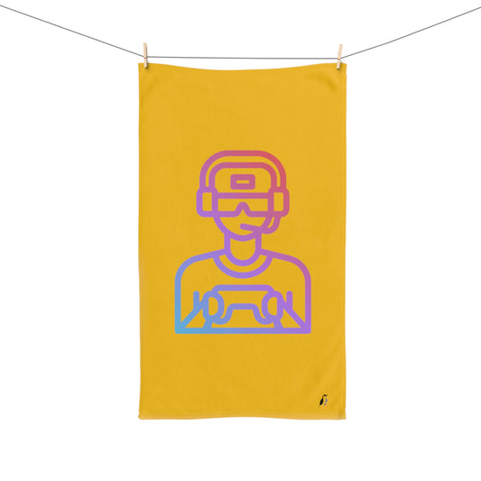 Hand Towel: Gaming Yellow