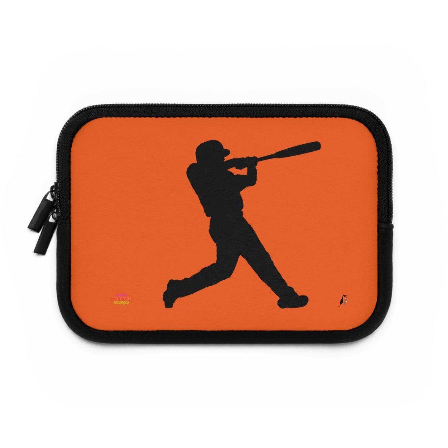 Laptop Sleeve: Baseball Orange