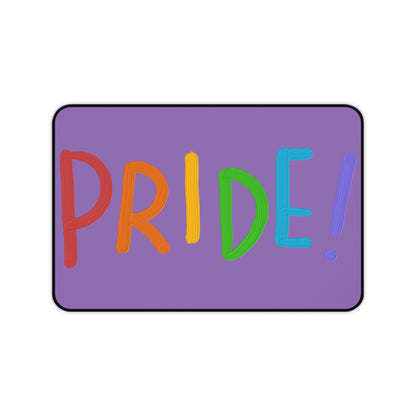 Desk Mat: LGBTQ Pride Lite Purple