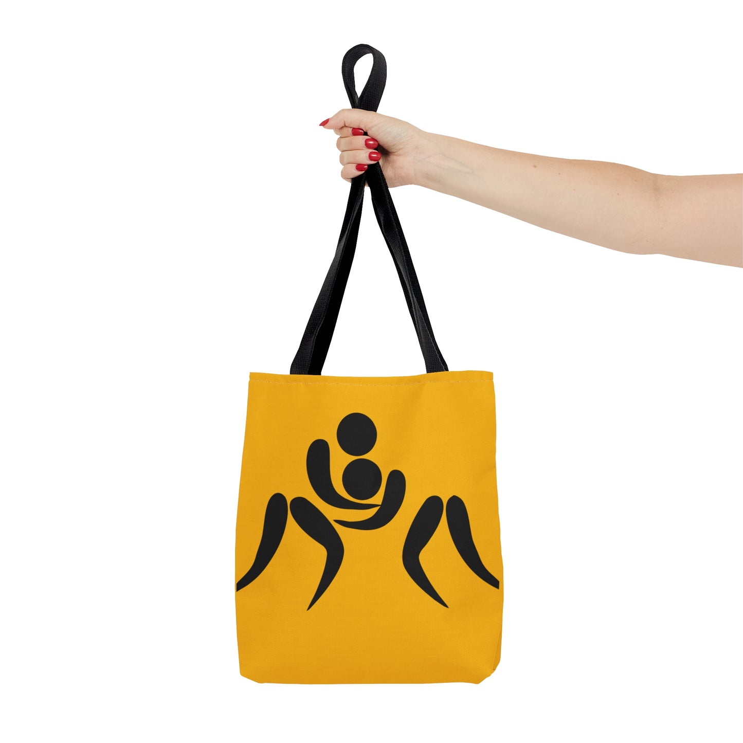 Tote Bag: Wrestling Yellow