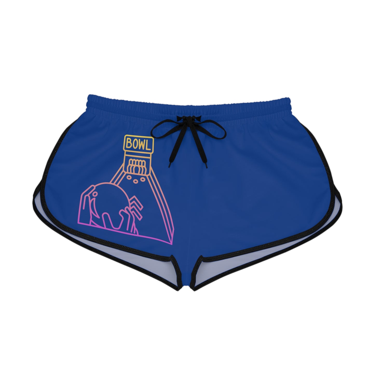 Women's Relaxed Shorts: Bowling Dark Blue