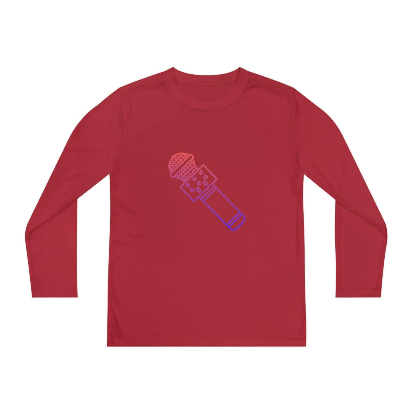 Youth Long Sleeve Competitor Tee: Musika 