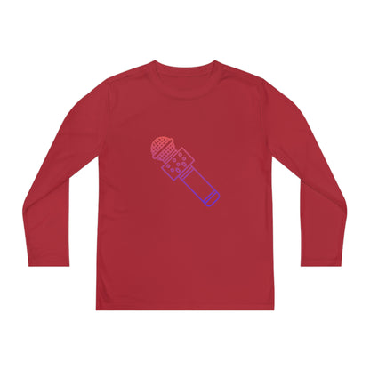 Youth Long Sleeve Competitor Tee: Musika 