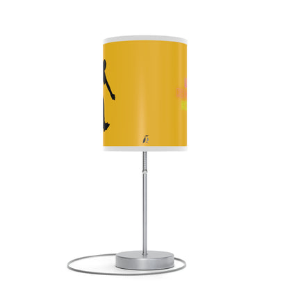 Lamp on a Stand, US|CA plug: Skateboarding Yellow