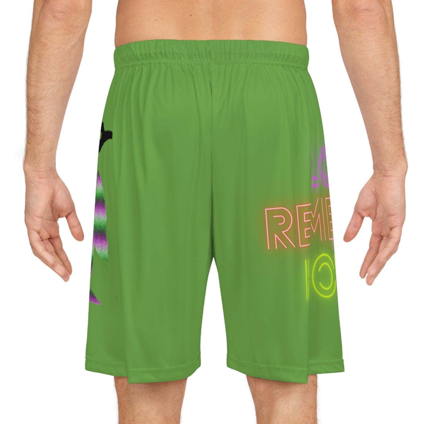 Basketball Shorts: Lost Remember Honor Green