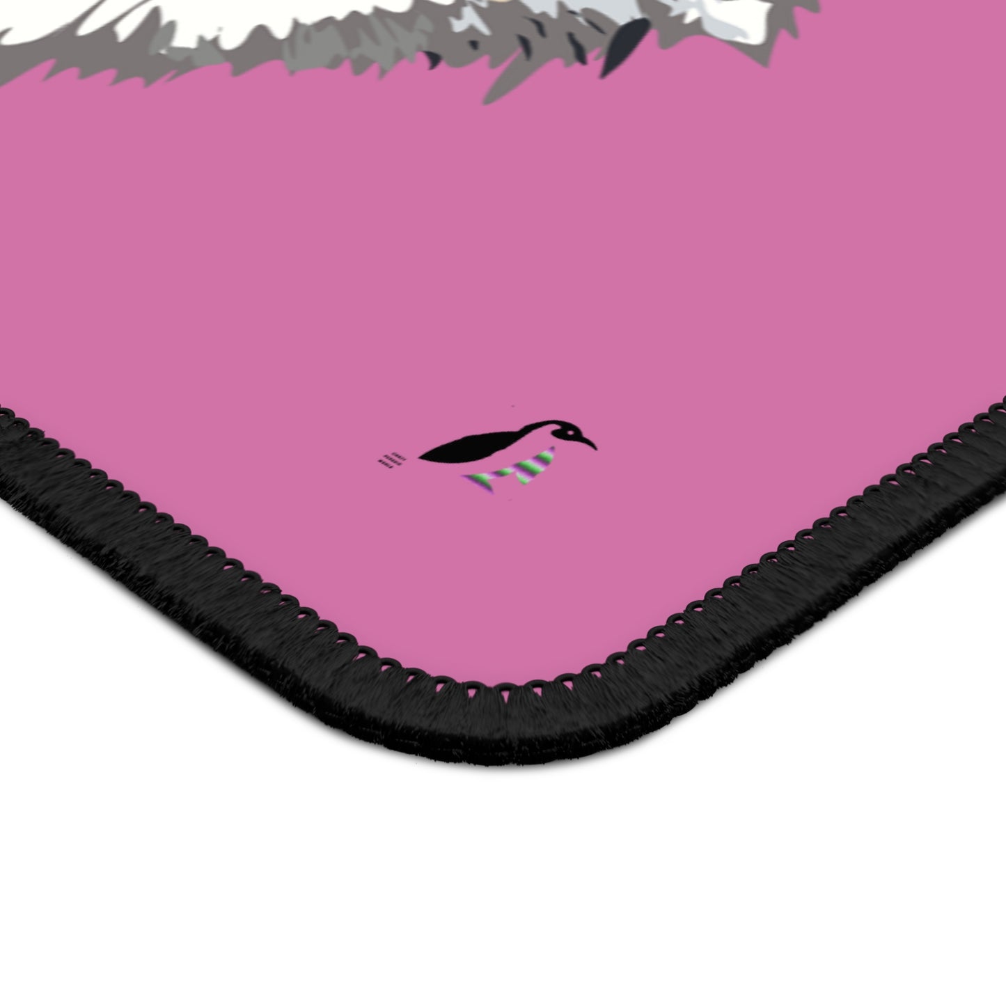 Gaming Mouse Pad: Wolves Lite Pink