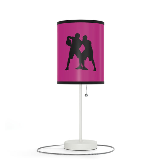 Lamp on a Stand, US|CA plug: Basketball Pink