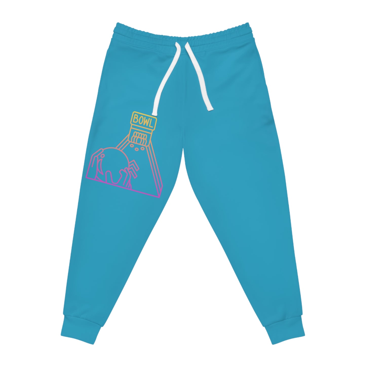 Athletic Joggers: Bowling Turquoise