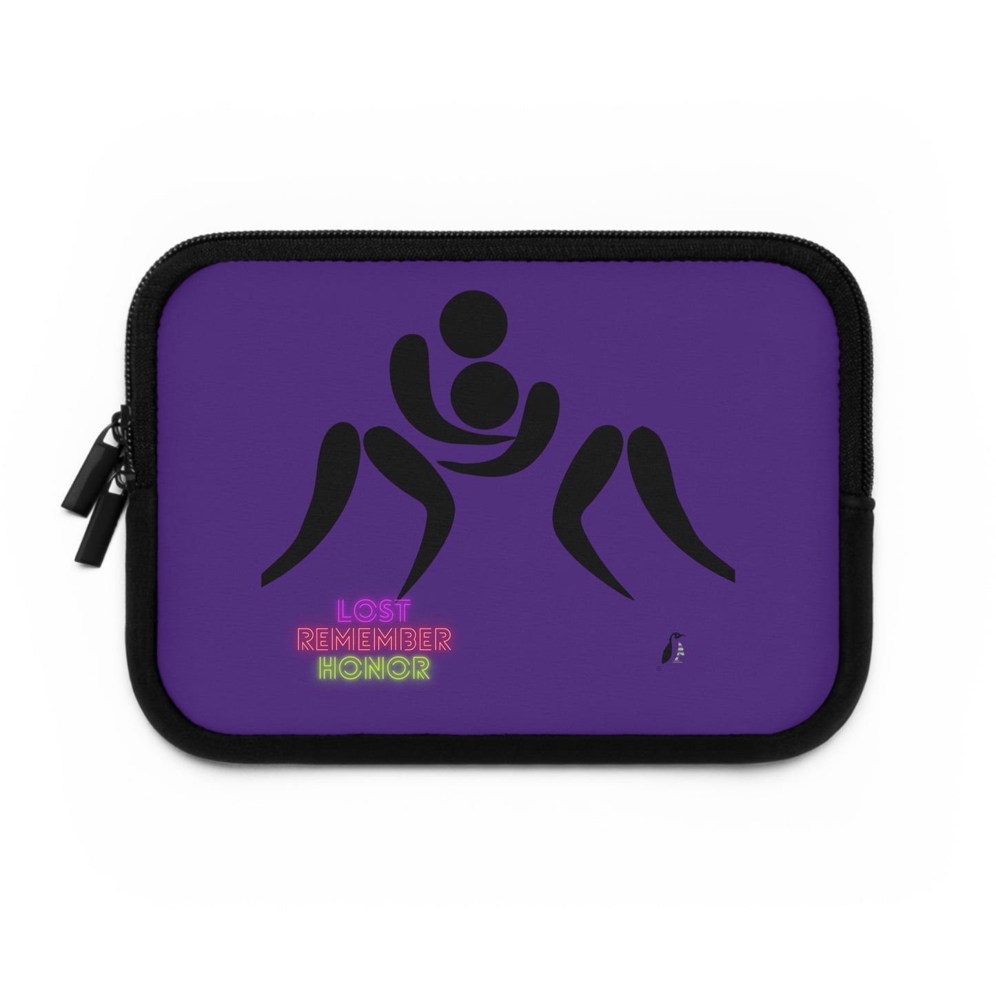 Laptop Sleeve: Wrestling Purple