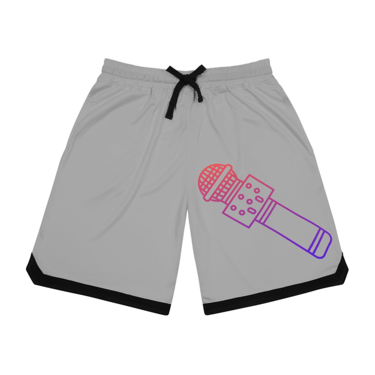 Basketball Rib Shorts: Music Lite Grey