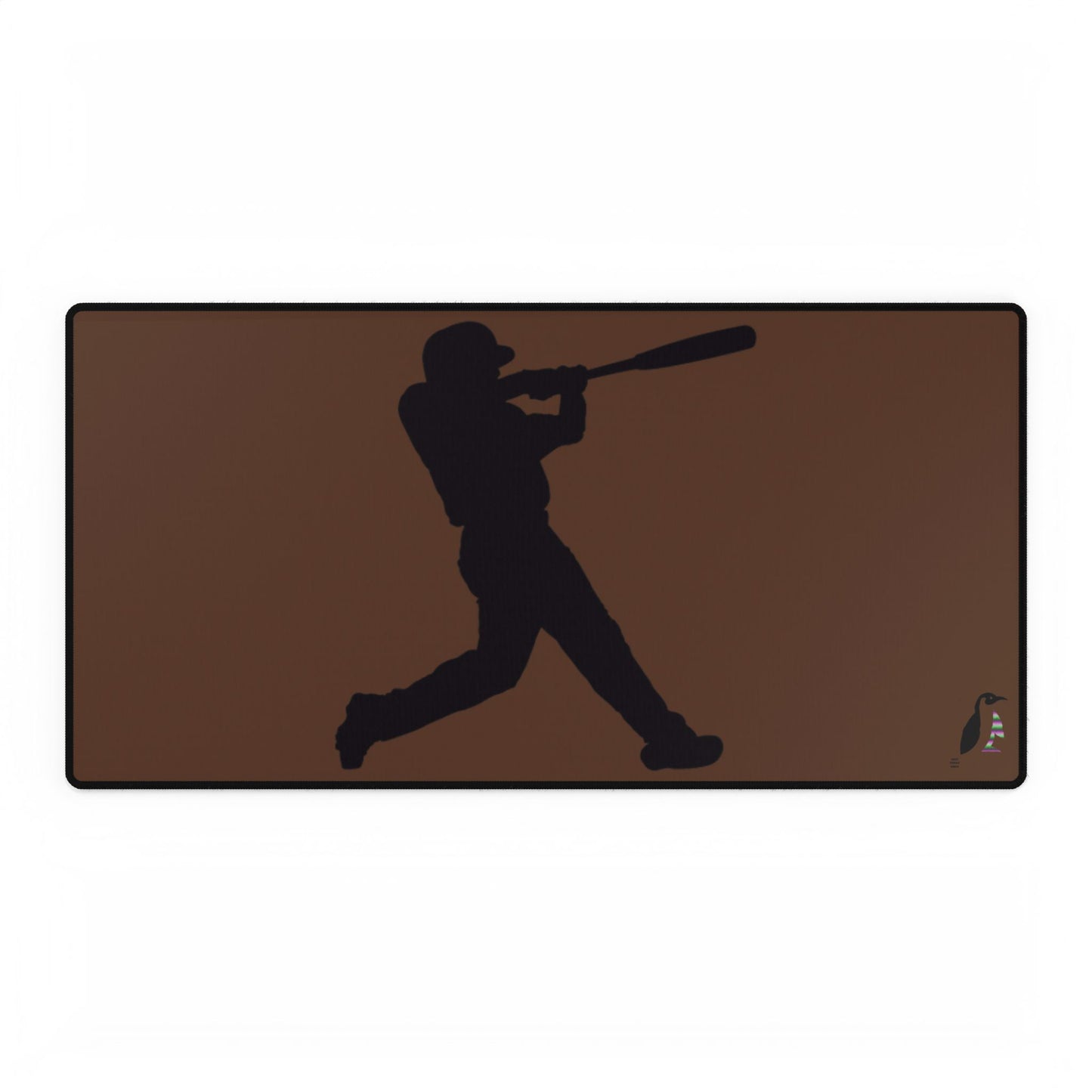 Desk Mats: Baseball Brown