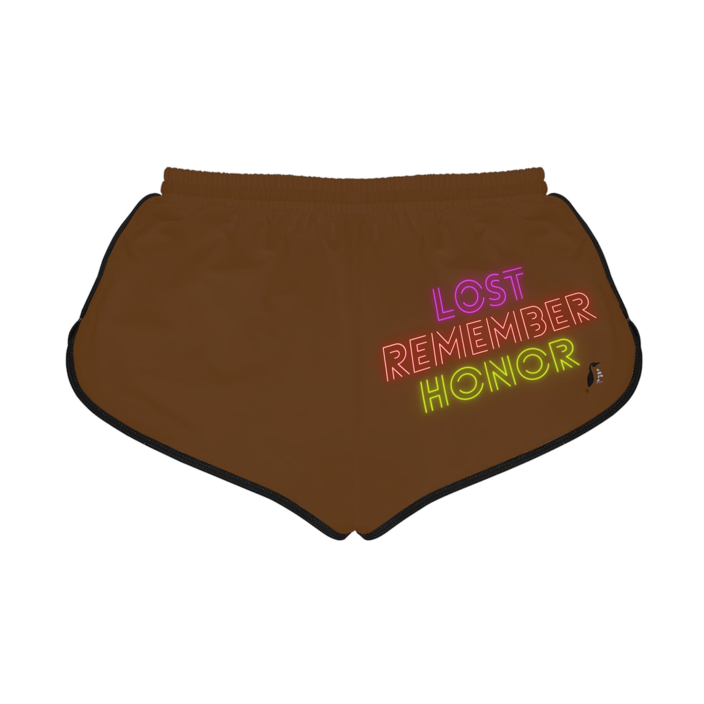 Women's Relaxed Shorts: Bowling Brown