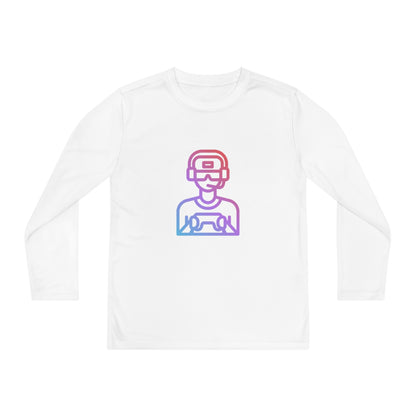 Youth Long Sleeve Competitor Tee: Gaming