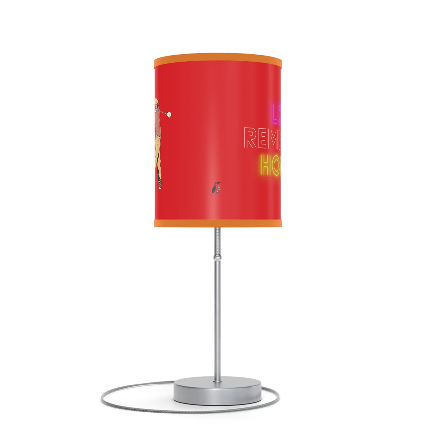 Lamp on a Stand, US|CA plug: Golf Red