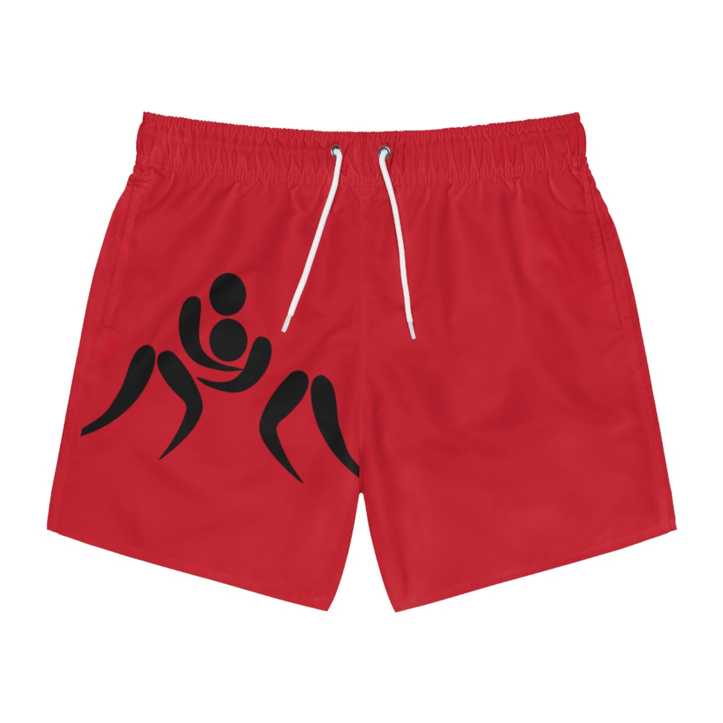 Swim Trunks: Wrestling Dark Red