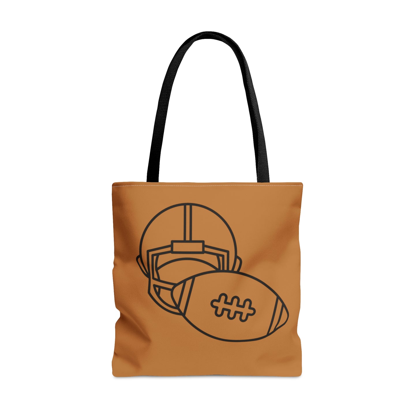 Tote Bag: Football Lite Brown