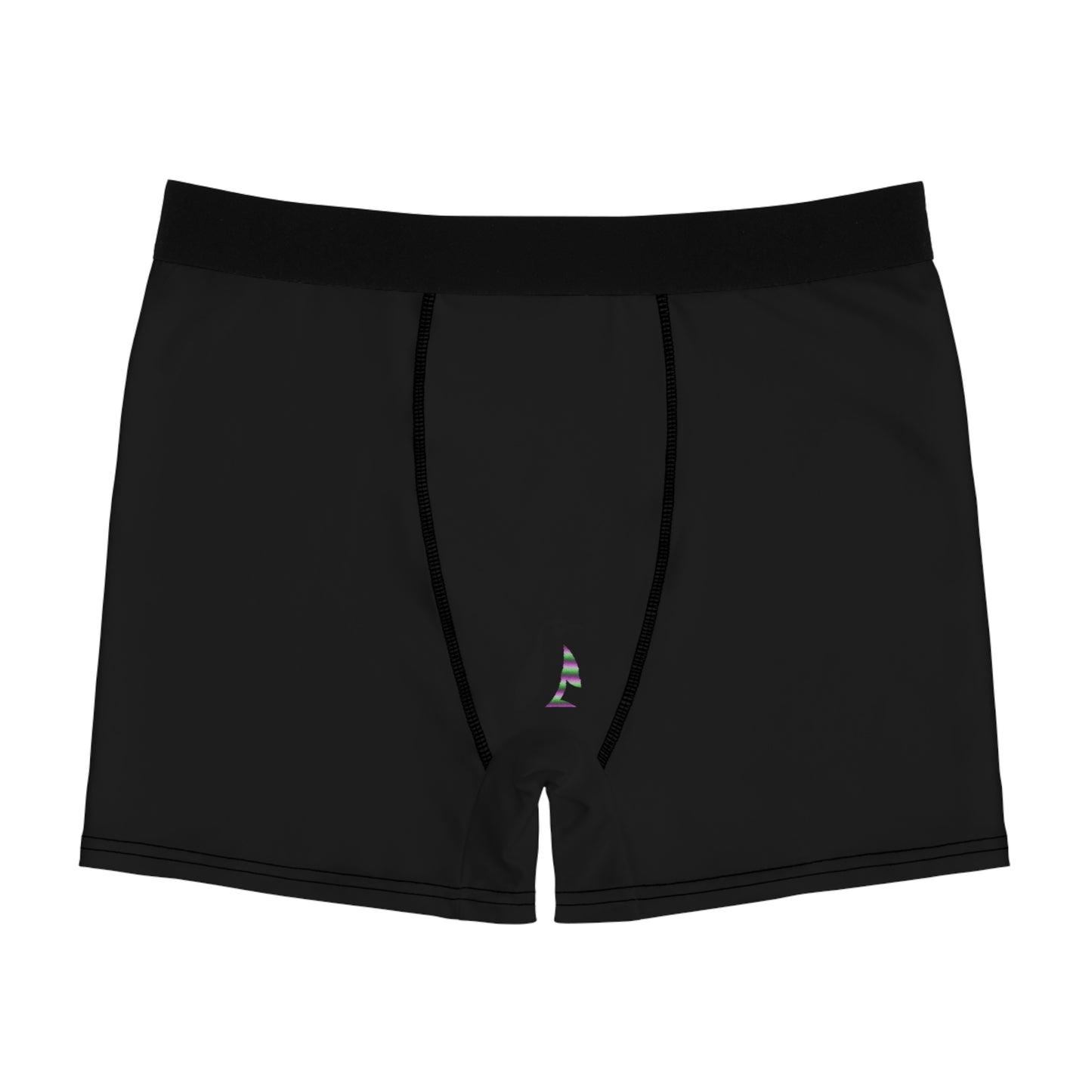 Men's Boxer Briefs: Bowling Black