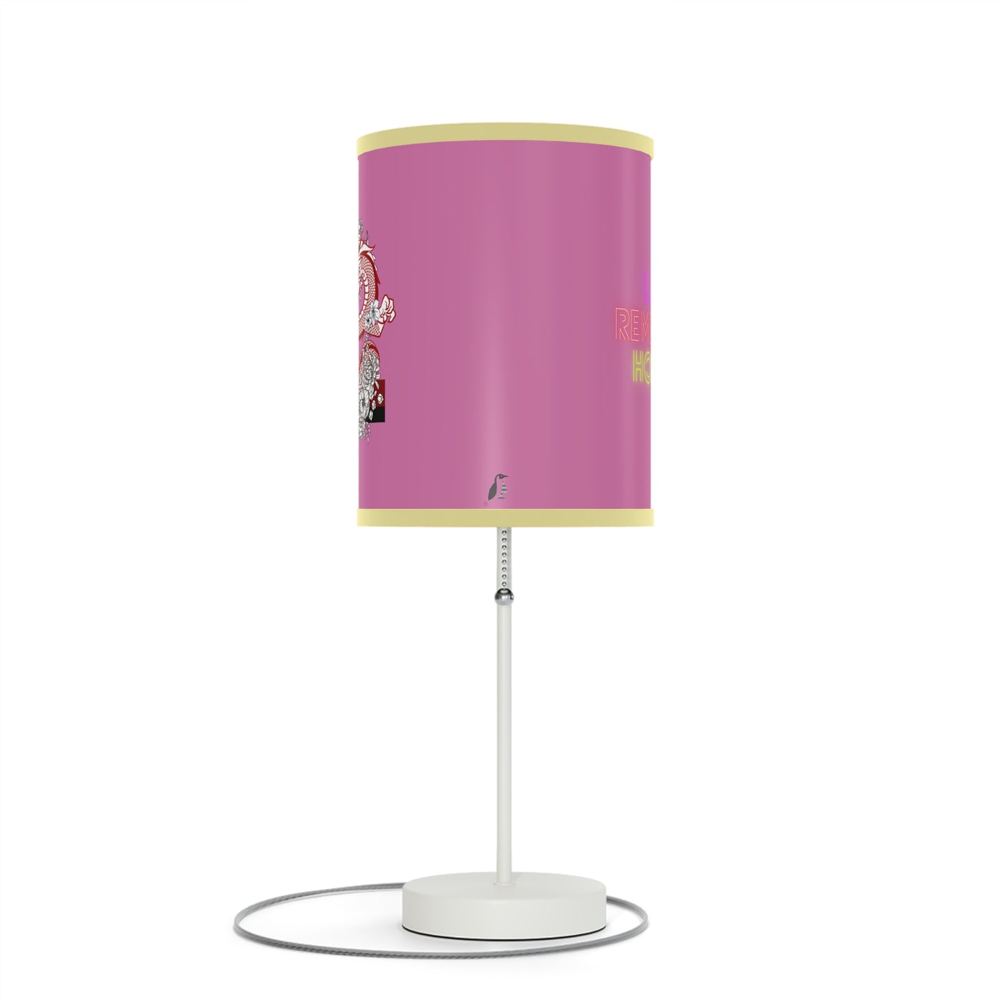 Lamp on a Stand, US|CA plug: Dragons Lite Pink