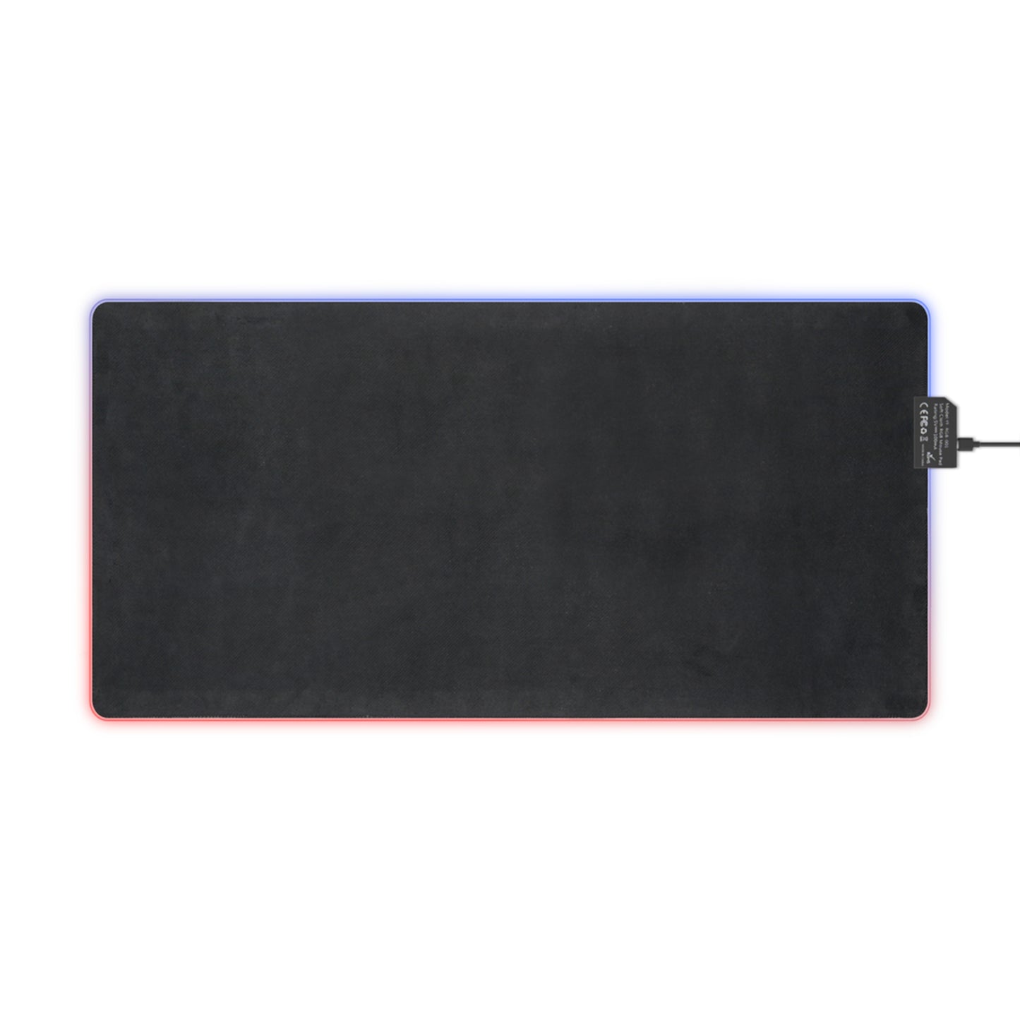 LED Gaming Mouse Pad: Tennis Dark Grey