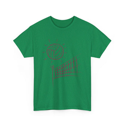 Heavy Cotton Tee: Volleyball #2