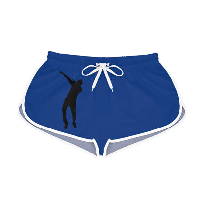 Women's Relaxed Shorts: Dance Dark Blue