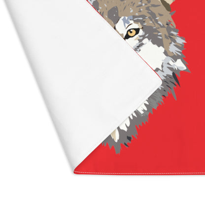 Placemat, 1pc: Wolves Red