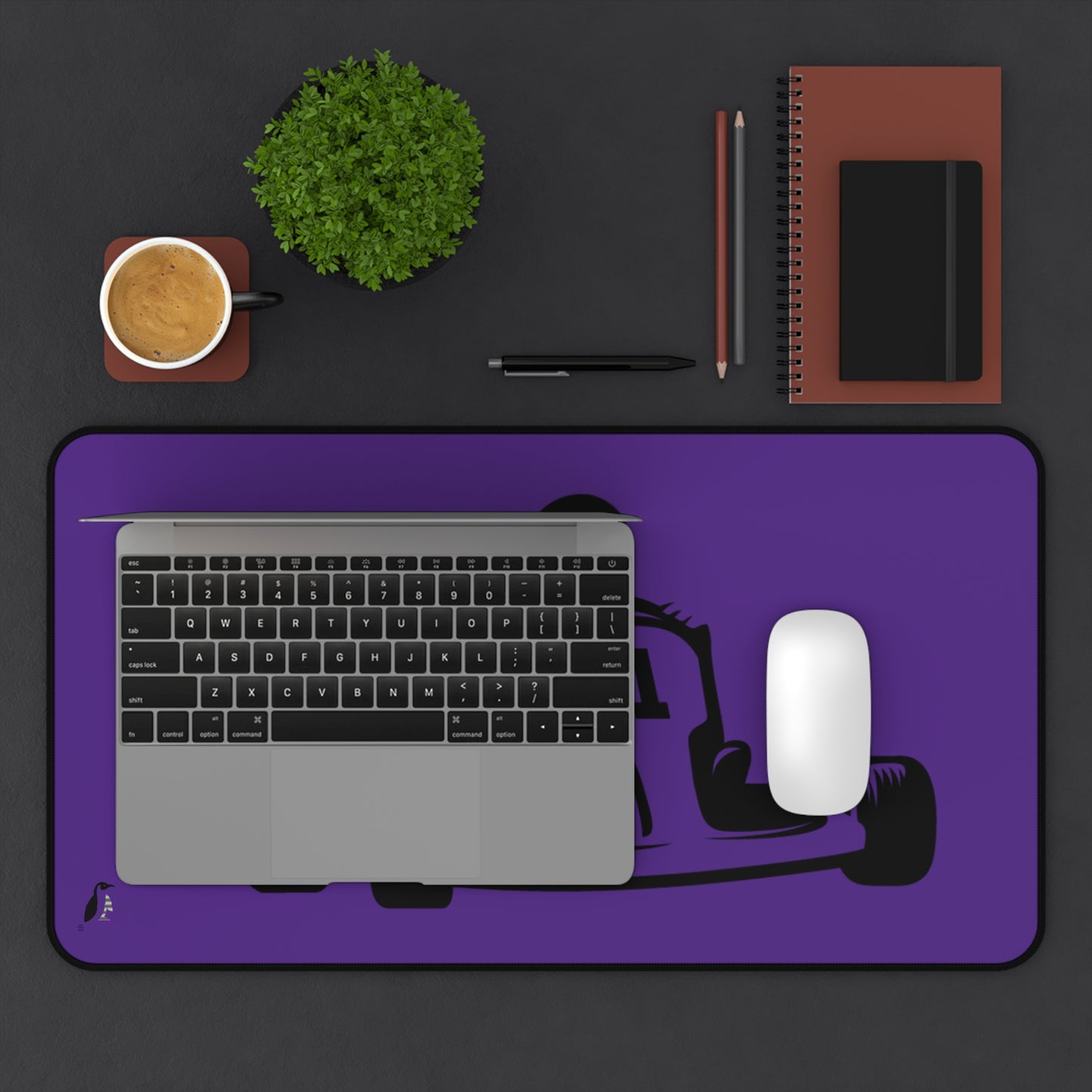 Desk Mat: Racing Purple