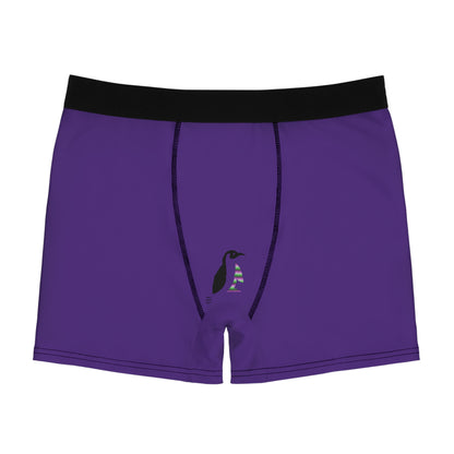 Men's Boxer Briefs: Fight Cancer Purple