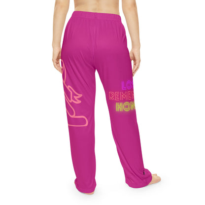 Women's Pajama Pants: Fight Cancer Pink